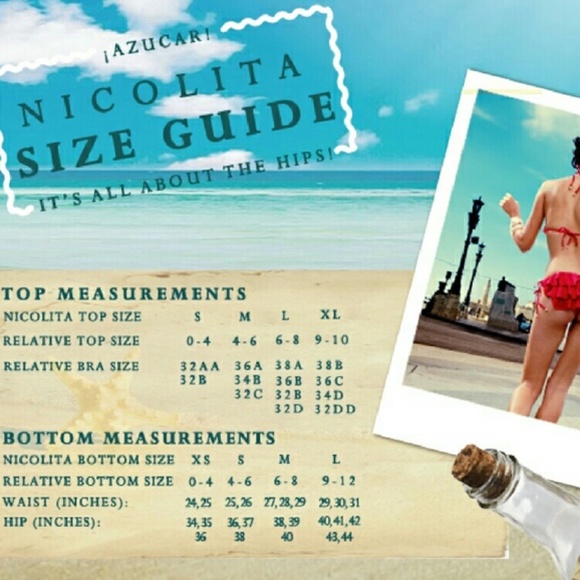 Nicolita Cuban Stamp Strapless Swimsuit Top - Picture 4 of 4